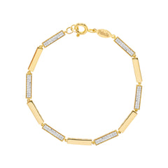 Diamond Bezel Bracelet