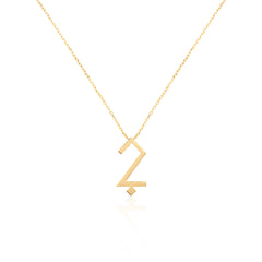Eternal Trace Vertical Necklace