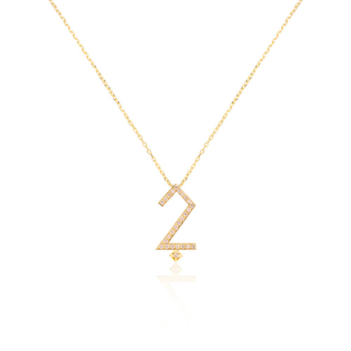 Eternal Trace Vertical Necklace