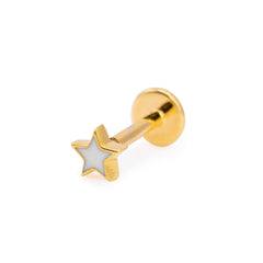 Star Enamel Stud (Single)