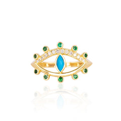 Gleamora Eye Fairuz Ring