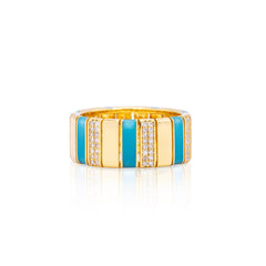 Blazing Blues Ring - Fabula Jewels