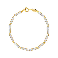 Diamond Bars Bracelet