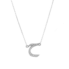 Fabula Sparkled Initial Necklace