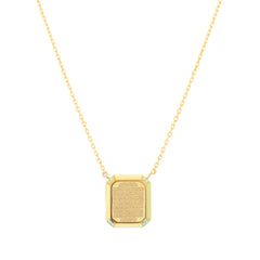 Ayet Alkursi (Rectangle) Necklace for Ramadan