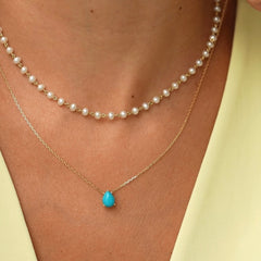 Maldives Turquoise Necklace - Fabula Jewels Store