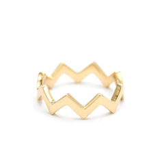 ZigZag Ring - Fabula Jewels Store