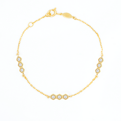 Triple Beehive Bracelet