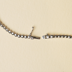 Lab Grown Diamond -Tennis Necklace Tiger Prong - Fabula Jewels