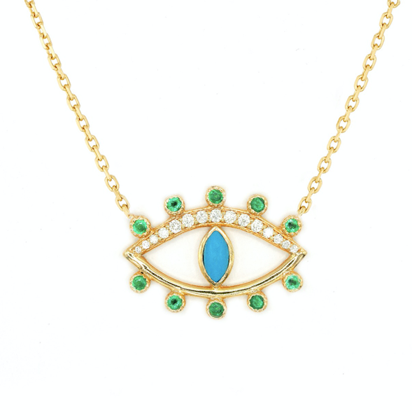 Gleamora Eye Fairuz Necklace