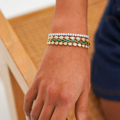 Lab Grown Diamond - Marquise Tennis Bracelet - Fabula Jewels Store