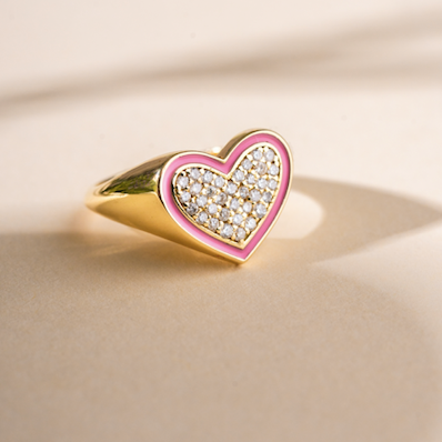 Heart Cupid Ring