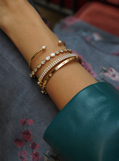 Twilight Genesia Bangle - Fabula Jewels