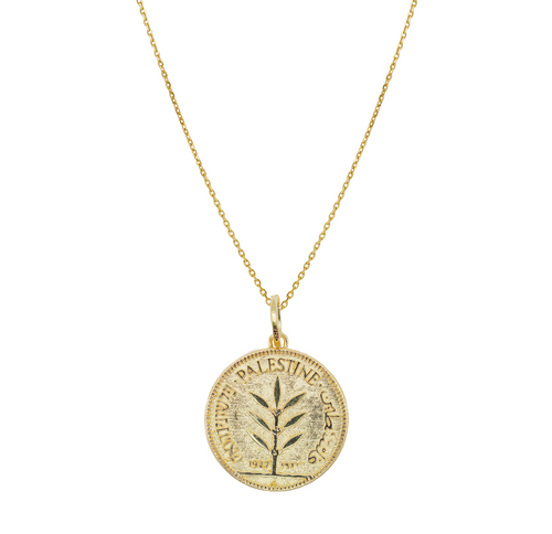 Palestine Lira Necklace - Fabula Jewels Store