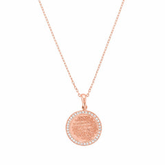 Ayet Alkursi Diamond Necklace (Round)