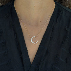 Luna Diamond Necklace from Fabula