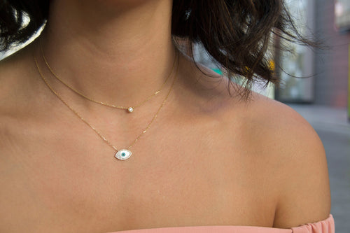 Gold Sparkle Necklace