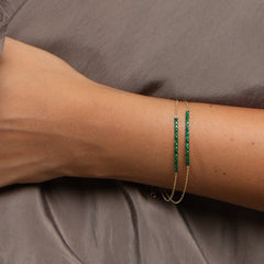 Half Emerald Bracelet from Fabula