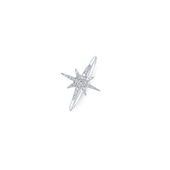 Fabula Starburst Ring - White diamonds