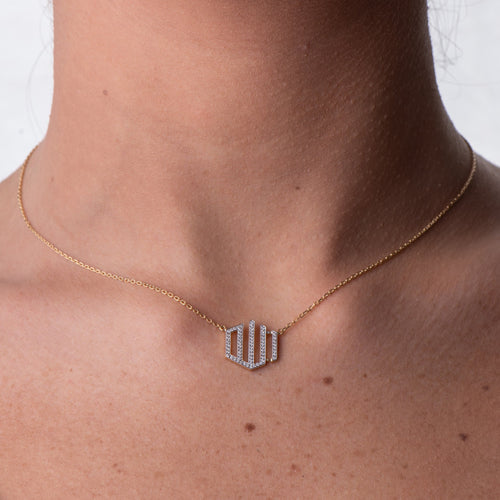 Jalalah Diamond Necklace - Fabula Jewels Store