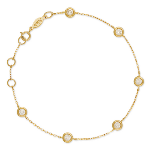 Six Diamond Bracelet