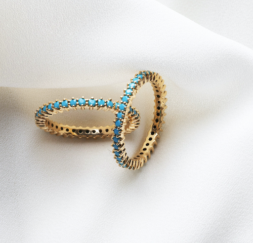 Maldives Blue Ring - Fabula Jewels