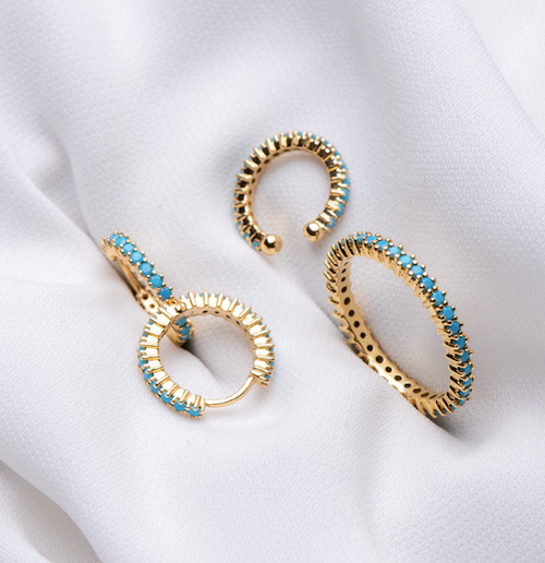 Fabula Maldives Blue Hoops