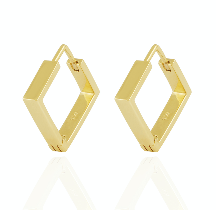Chunky 2025 square earrings