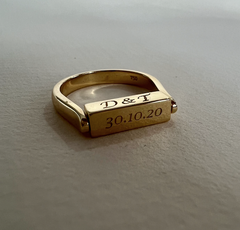 Cube Memory Ring from Fabula Jewels