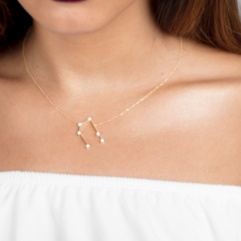 Gemini Constellations Necklace from Fabula Store