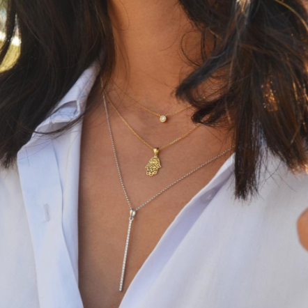 Hand of Fatima Necklace - Fabula Jewels Store