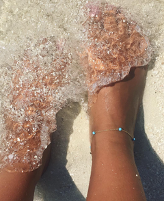 Stunning Turquoise anklet
