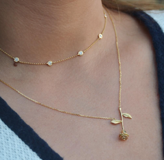 Gold Orbit Choker