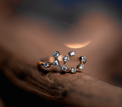 Stunning Virgo Constellations Ring