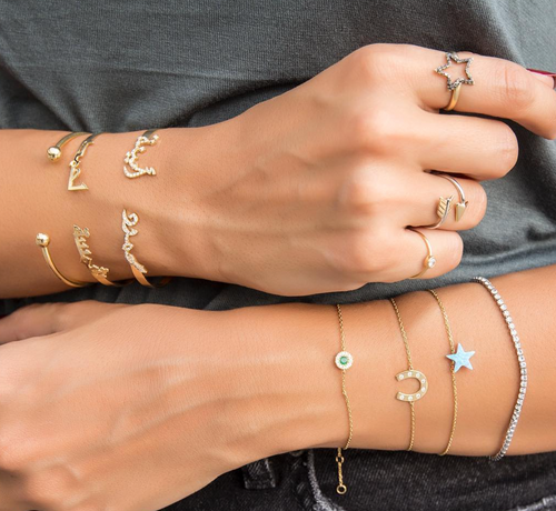 Two Name Bangle from Fabula Jewels Store