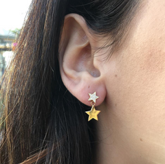 Star Struck Earring (Single) - Fabula Jewels Store in Dubai