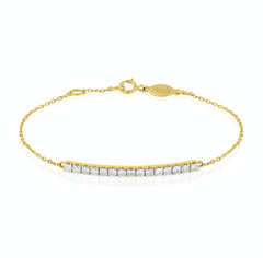 White Diamond Bracelet - Fabula Jewels Store
