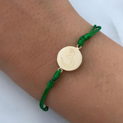 Coin Thread Bracelet from Fabula Jewels