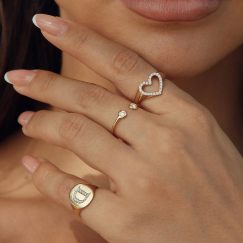 Diamond Heart Ring from Fabula Jewels Store