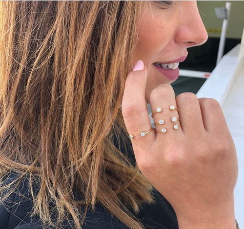 Fabula Double Sparkle Ring - Dubai UAE