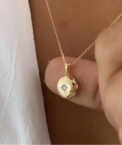Gold Mini Star Locket