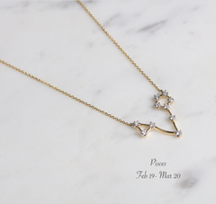 Pisces Constellation Necklace - Necklaces Collection