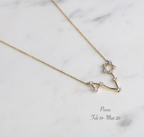 Pisces Constellation Necklace - Necklaces Collection