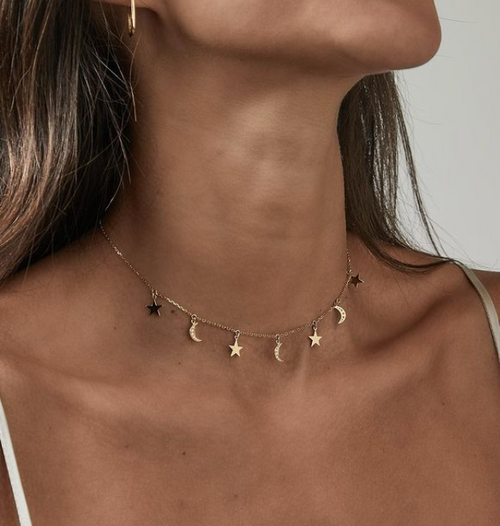 Starry Night Choker - Fabula Jewels Store