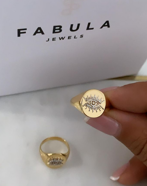 Fabula Third Eye Coin Ring