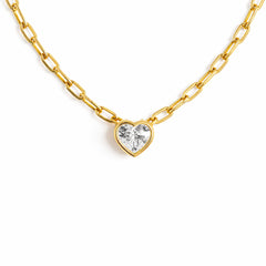 Everlove Necklace - Mini Paperclip Chain