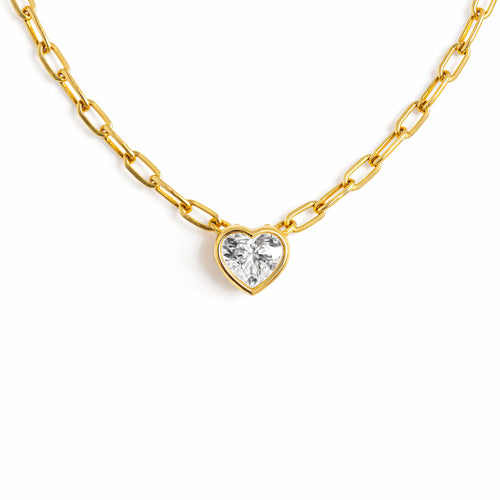 Everlove Necklace - Mini Paperclip Chain