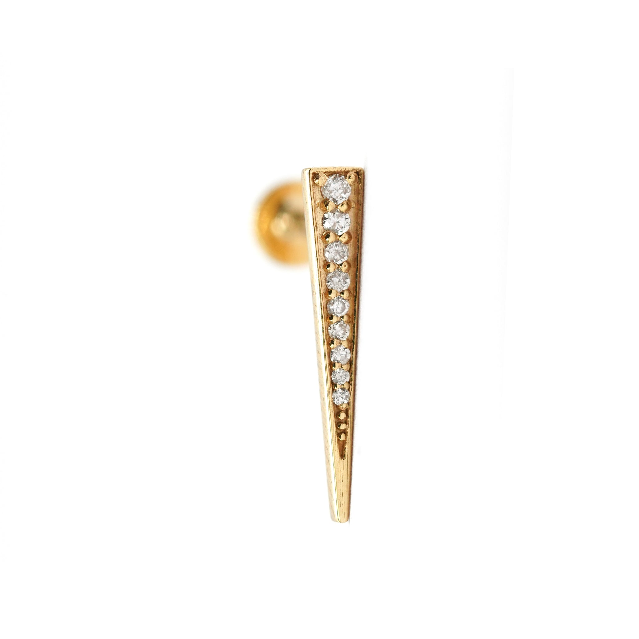 Diamond Arrow Stud (Single)