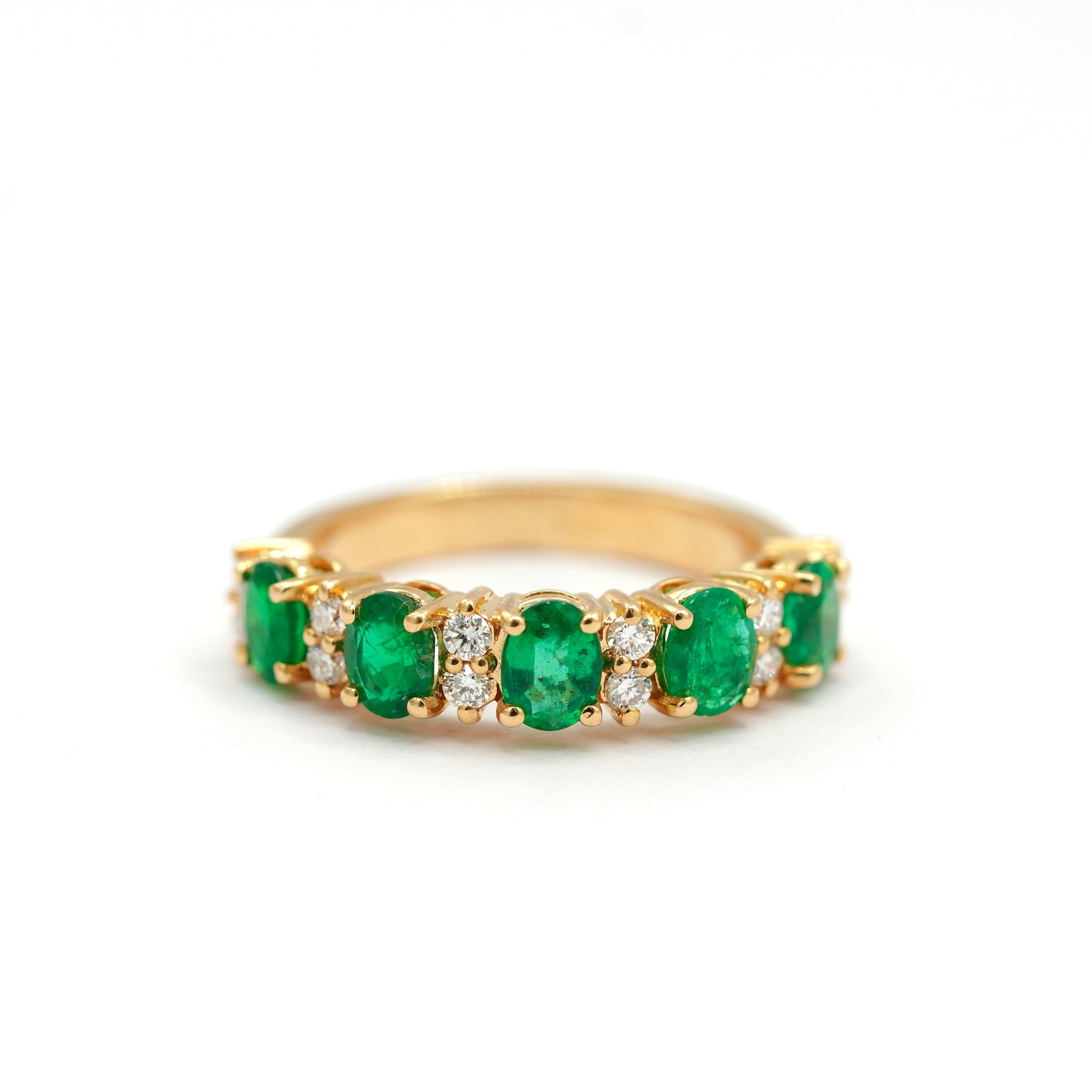 Emerald Eternal Ring