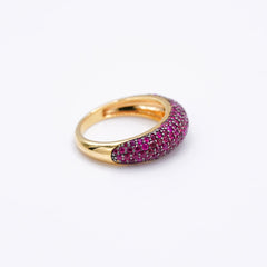 Fabula Ruby Dome Ring